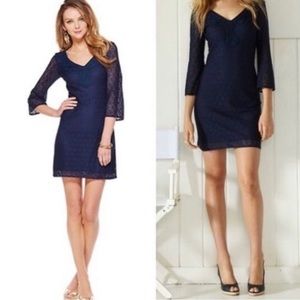 Lilly Pulitzer Navy Blue Lace Dress